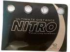 Nitro Golf Ultimate Distance Golf Balls, White, 12 Pack