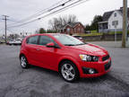 2013 Chevrolet Sonic LTZ Manual