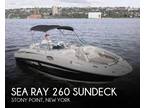 2010 Sea Ray 260 Sundeck Boat for Sale