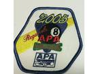 2005- Apa Regionals 8 Ball Classic Patch Patches Pool
