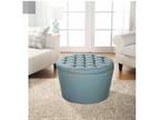 Better Homes and Gardens Round Tufted Storage Ottoman with - Opportunity