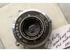 Wollensak 31/2" (90mm) f/6.8 Raptar Wide Angle Lens w/ 4x5 - Opportunity
