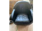 Leather rocking swivel chair - Opportunity!
