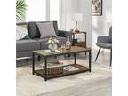 New Brown and Black Coffee Table - Opportunity