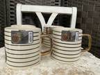 Thyme & And Table Drinkware Stripe Black & White Assorted - Opportunity