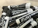 EXPO Low Odor Dry Erase Markers, Chisel Tip, Black - Opportunity!