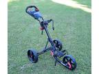 Clicgear Black Golf Push Cart - Opportunity