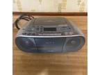 Vintage SONY CFD-S01 AM/FM Stereo Cassette/Cd Player Boombox - Opportunity
