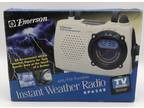 Emerson Instant Weather Band Radio Model RP6248 Tested & - Opportunity