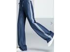 BCBG Woment s Casual Solid High-Rise Wide Leg Pants