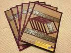 selling $26 Set of 6 Thai Silk Elephant Woven Straw Reed Placemats
