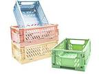 4-Pack Mini Baskets Plastic For Shelf Home Bin Organizer - Opportunity