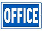 Office Metal Tin Sign Business Retail Store Home Large