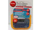 New Royal Info To Go RP6S Thesaurus Dictionary Translator - Opportunity