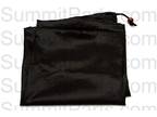 Laundry Bag, Black, 30" X40" Nylon, Individual Bag -