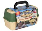 Fishing Tackle Box Bait Storage Kit Two Tray Plastic Hooks - Opportunity