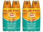 (2) 8oz 2pk Cans OFF Familycare POWDER DRY 15% DEET Repels - Opportunity
