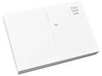 (50 Pack) Small Blank Plain White 3.5x5 Postcards with - Opportunity