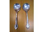 WT International QUEENS FANCY Round Soup Spoons, Set of 2 - Opportunity