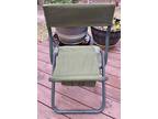 LL Bean Hunting Stool Chair Camo Green With Storage Bag - Opportunity