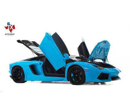 2012 Lamborghini Aventador for sale is a Blue 2012 Lamborghini Aventador Car for Sale in Houston TX