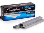Swingline Staples, Standard, 1/4 Inches Length, 210/Strip