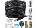 Sewer Jetter Kit for Pressure Washer 100FT Newest 5800PSI - Opportunity