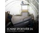 1989 Scarab SPORTSTER 26 Boat for Sale