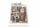 Centennial Crossings 62+ Apartments - One Bedroom - 1A