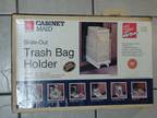 CLAIRSON Slide-Out Trash Bag Bin Holder 8" x 13" x 13" - Opportunity
