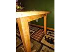 6'×3' solid oak dining table - Opportunity
