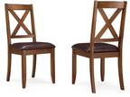 Hot Deal Maddox Crossing Dining Chair, Set of 2, Brown