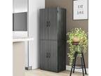 Kitchen Tall Storage Cabinet Pantry Cupboard Organizer