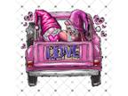Valentine's Day Gnomes Truck Love Sublimation Transfer - Opportunity