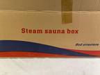 Kunsana Steam Sauna Tent With 1000 Watt Steam Generator - Opportunity