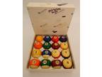 Incomplete Vintage Pool/Billiard Ball Set in Aramith Box - Opportunity