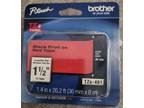 Brother P-touch TZe-461 Black Print on Red Label Tape 1.4" - Opportunity