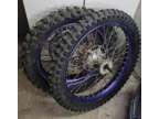 Yamaha TTR250 dirt bike wheels