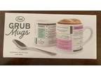 Fred Grub Mugs Microwave Recipes 2 Mugs 12 oz Brand New in
