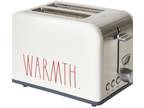 Rae Dunn White toaster oven WARMTH Rare Collectors Item - Opportunity