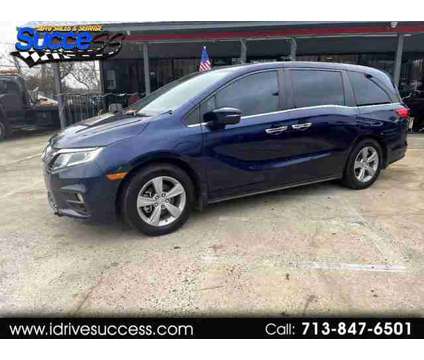 2018 Honda Odyssey for sale is a Blue 2018 Honda Odyssey Car for Sale in Houston TX