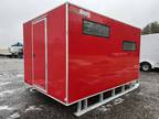 2023 Sno Pro Sno Pro 8x12 Aluminum Insulated Ice Shack w Tow Hitch And Skis 0ft