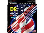 DR Strings HI-DEF NEON Acoustic Guitar Strings (NUSAA-13)