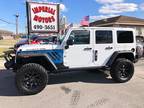 2014 Jeep Wrangler Unlimited White, 103K miles