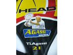 Tennis Racket HEAD AGASSI JUNIOR SERIES 21 with Cover/Strap