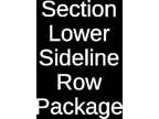 2 Tickets Wisconsin Badgers vs. Penn State Nittany Lions