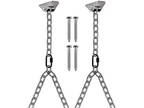 Bene Label Set of 2 Heavy Duty Porch Swing Hanging Chain Kit - Opportunity