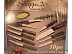 Shappu 2000 Stainless Steel 10 Piece Cultery Set ~ Knives - Opportunity