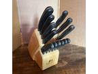 NICE 13-Piece CHICAGO CUTLERY STAINLESS STEEL KNIFE SET & - Opportunity