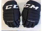 CCM 4R 4-Roll 11 Youth Hockey Gloves Black Pre-Owned - Opportunity